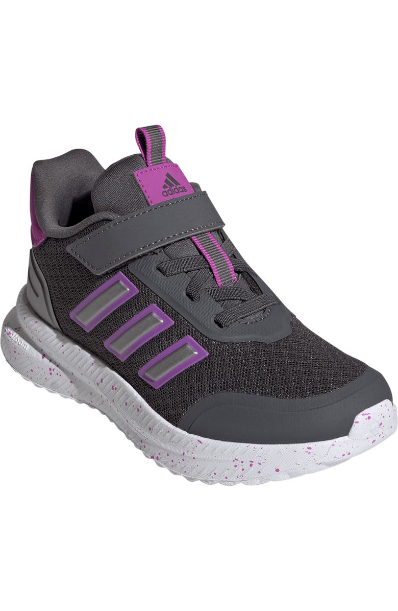 adidas x PLRPATH Kids' Running Shoe, Main, color, Grey/ Purple Burst/ Iron Met.