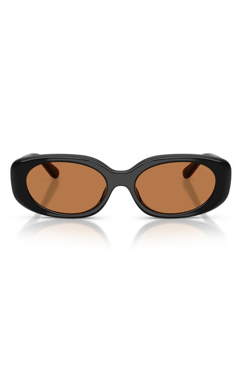 54mm Oval Sunglasses