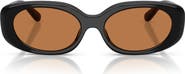 COACH 54mm Oval Sunglasses