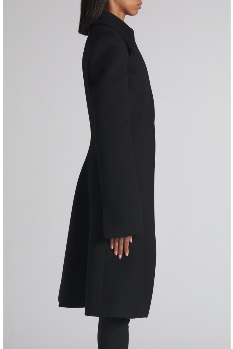 T-Bar Wool & Cashmere Cutaway Coat, Alternate, color, BLACK