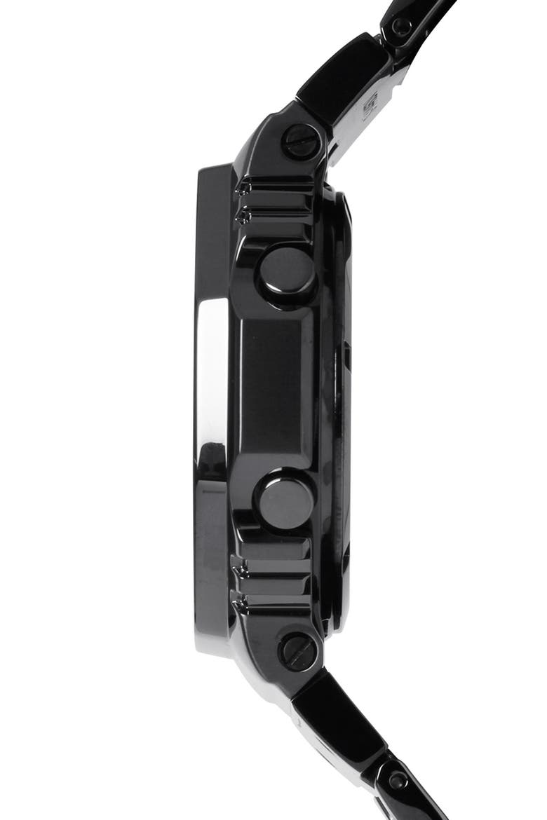 2100 Series Ana-Digi Bluetooth Watch, 49.8mm x 44.4mm, Alternate, color, BLACK