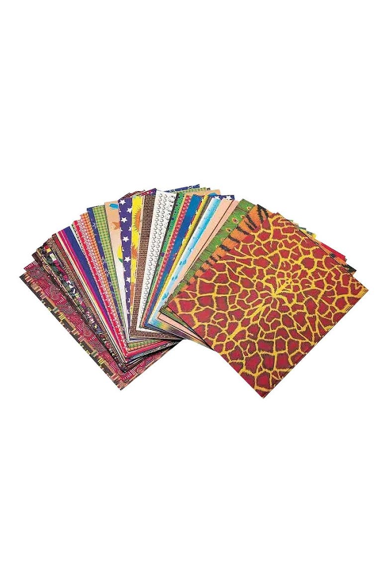 Patterned Paper Class Pack, Alternate, color, Multicolored