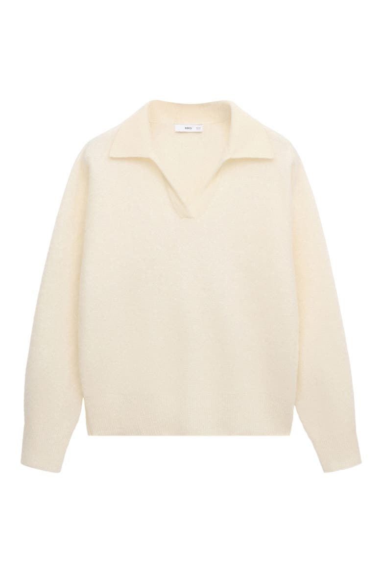 Wool Polo Neck Sweater, Alternate, color, PASTEL YELLOW
