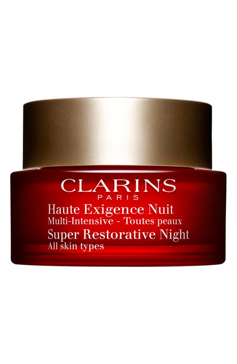 Clarins Super Restorative Night Wear Cream, Main, color, 