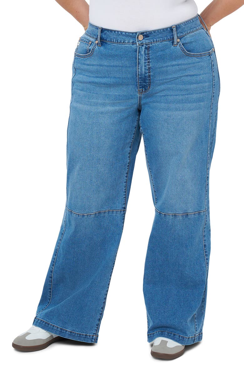 Seven7 Keaton Wide Leg Jeans, Main, color, Nebula