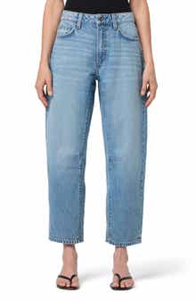 Ankle Barrel Leg Jeans