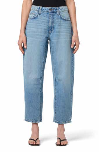 Ankle Barrel Leg Jeans