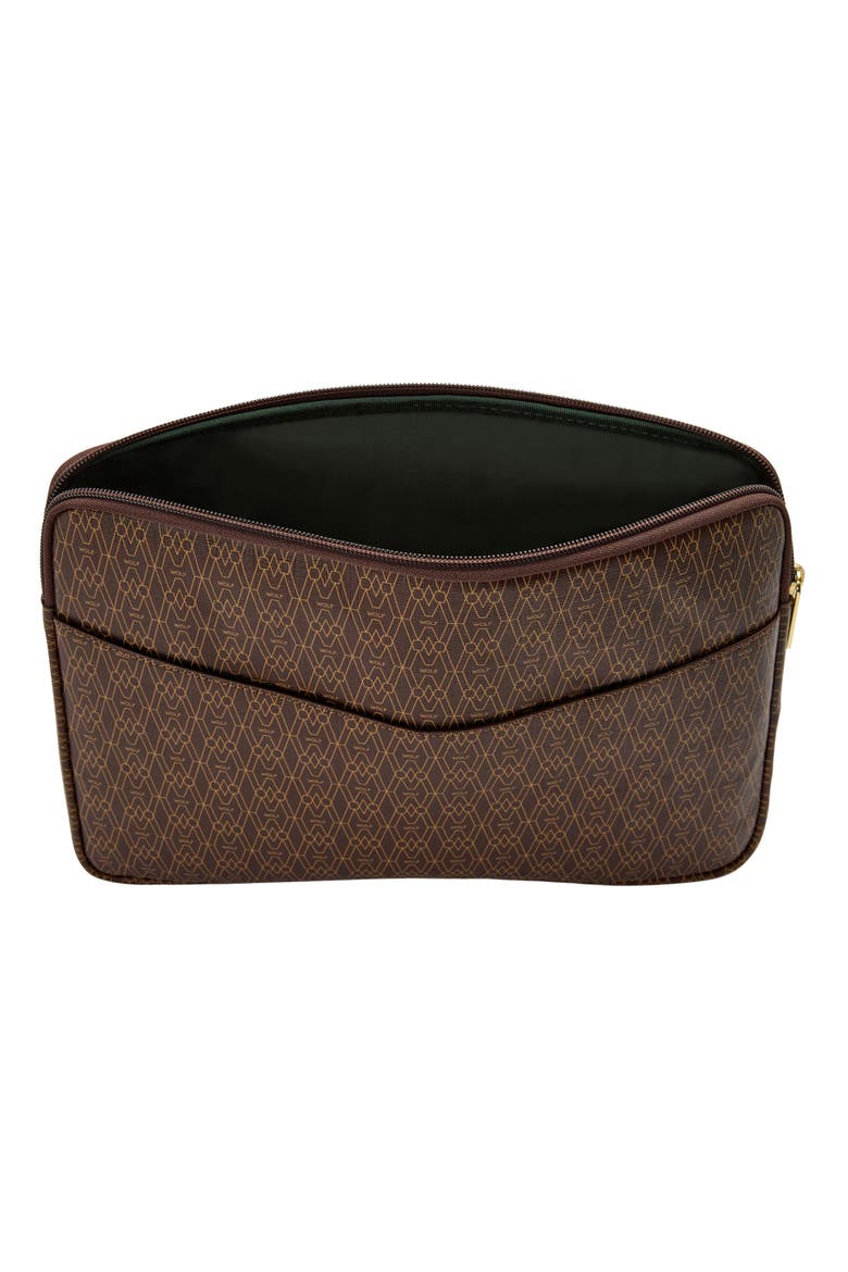 Signature Laptop Zip Case, Alternate, color, Brown