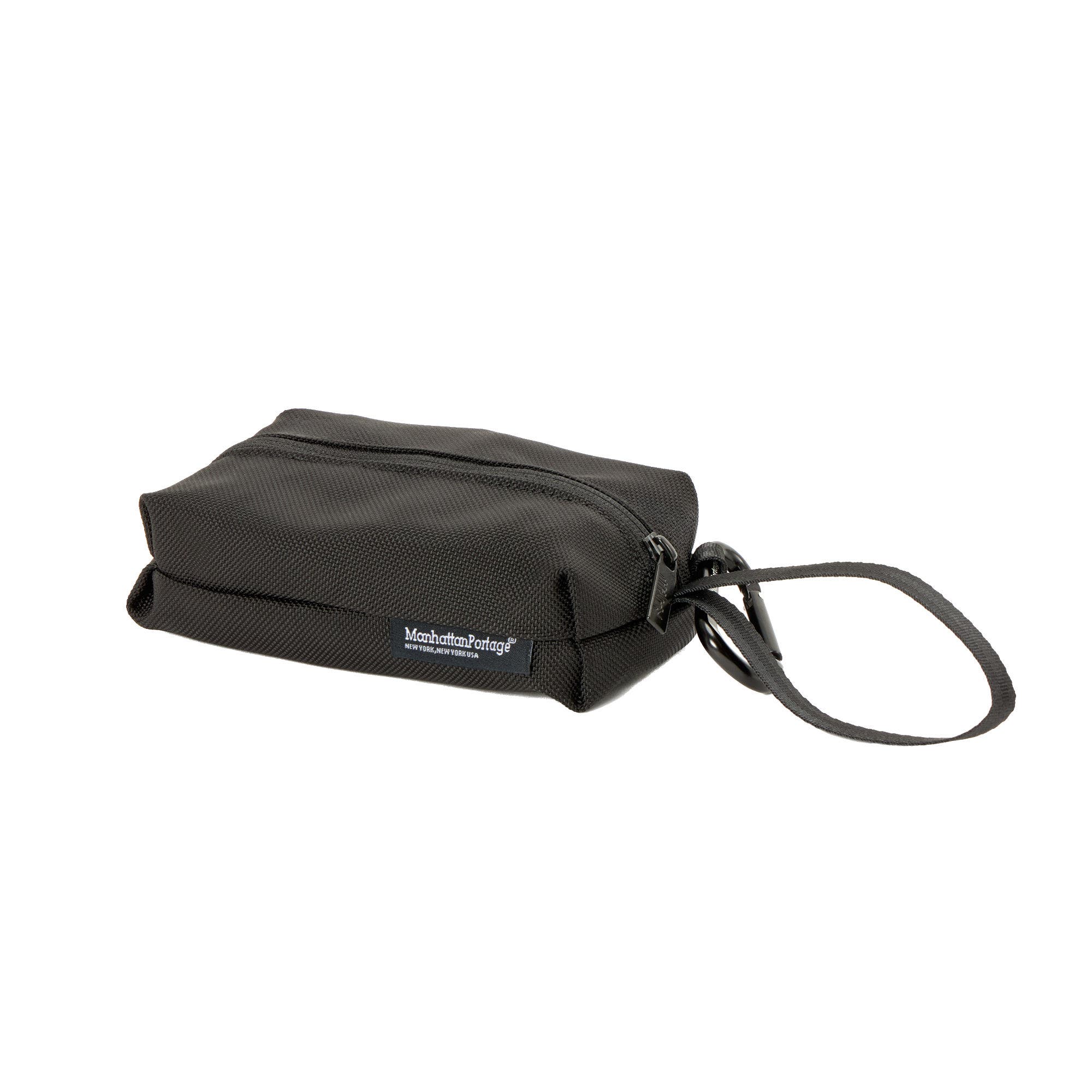 Cedar Hill Everyday Carry Pouch with Carabiner, Main, color, Black