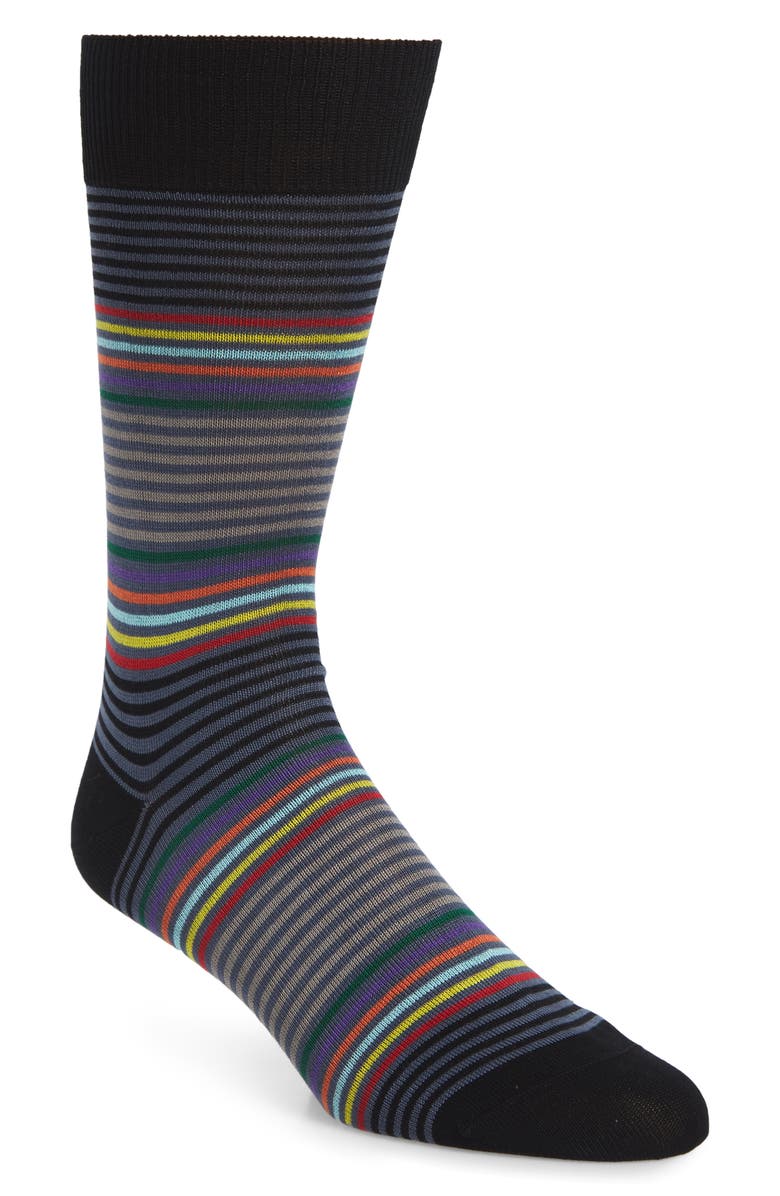 Paul Smith Stripe Socks, Main, color, 