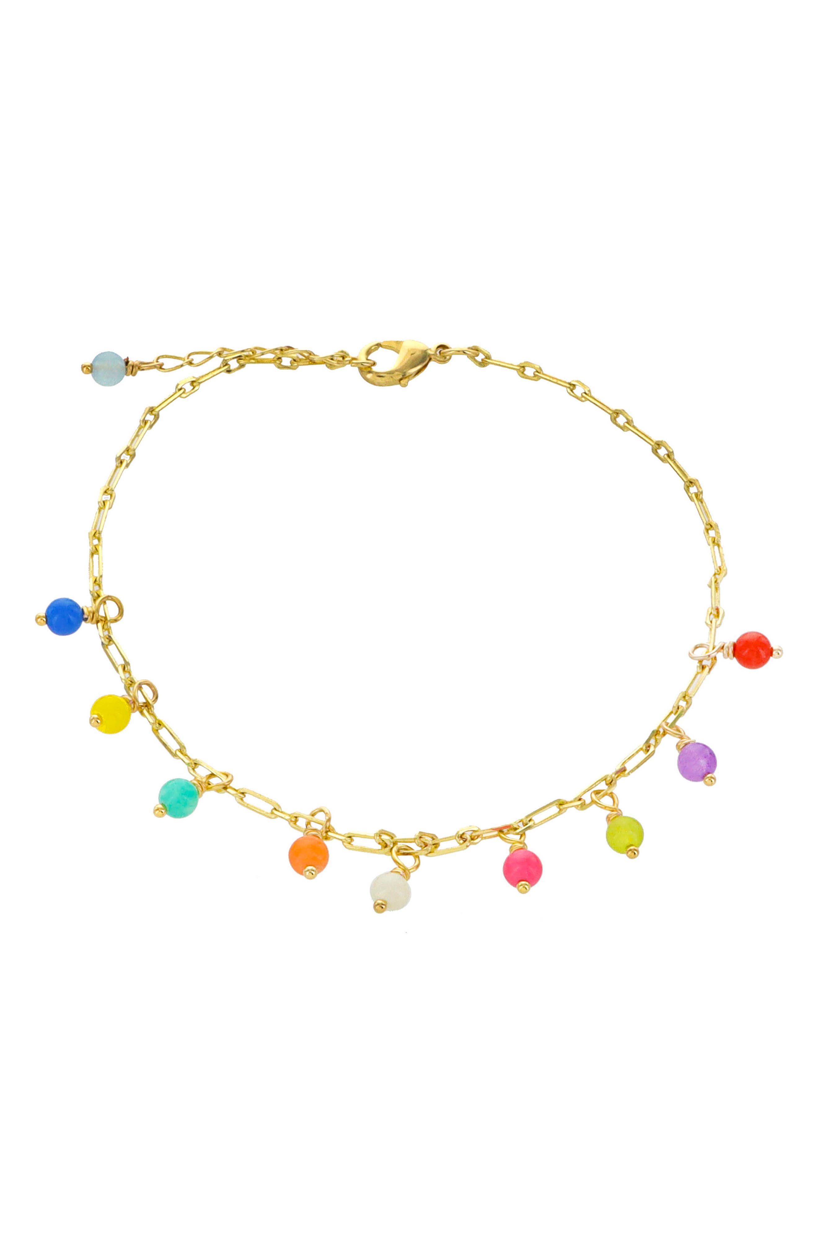 Panacea Multi Bead Anklet (Women) | Nordstromrack