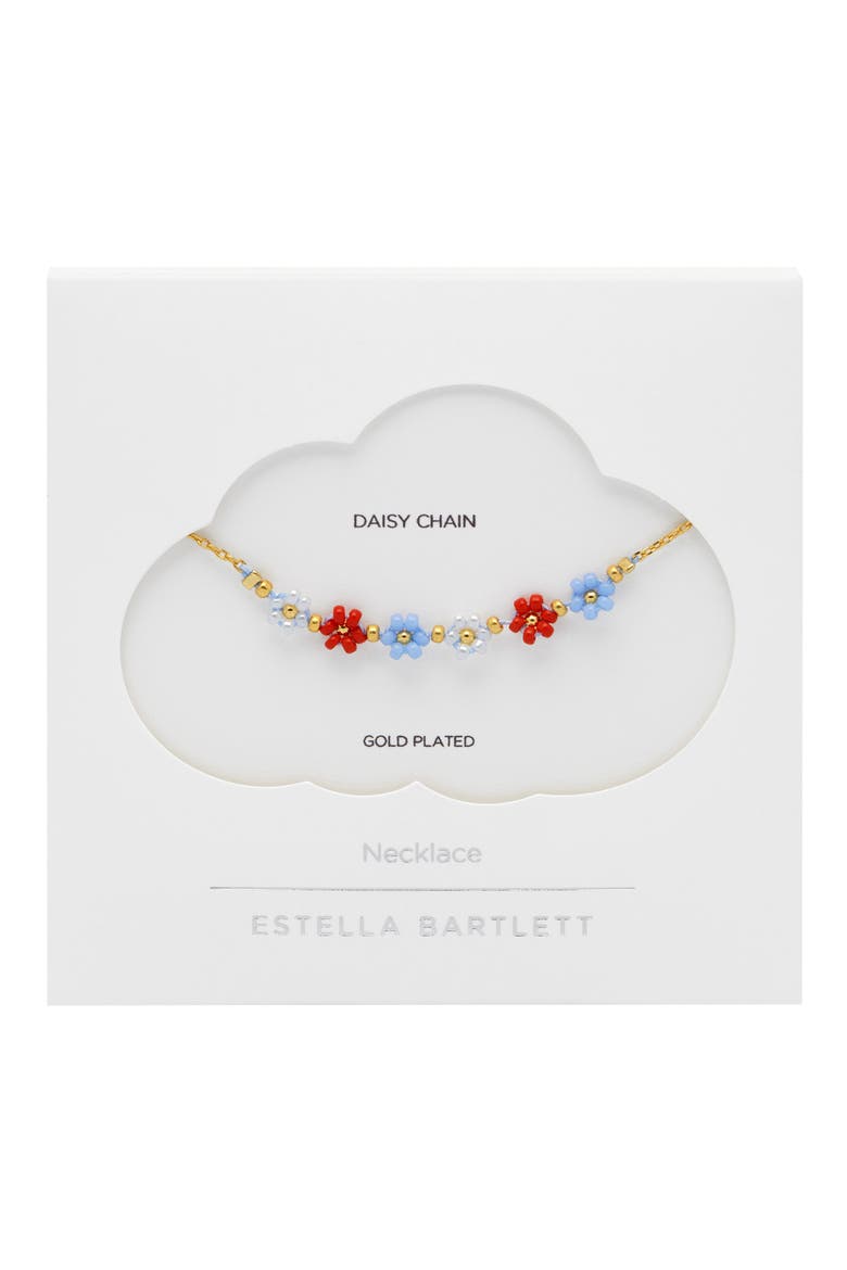 Daisy Chain Necklace, Alternate, color, GOLD