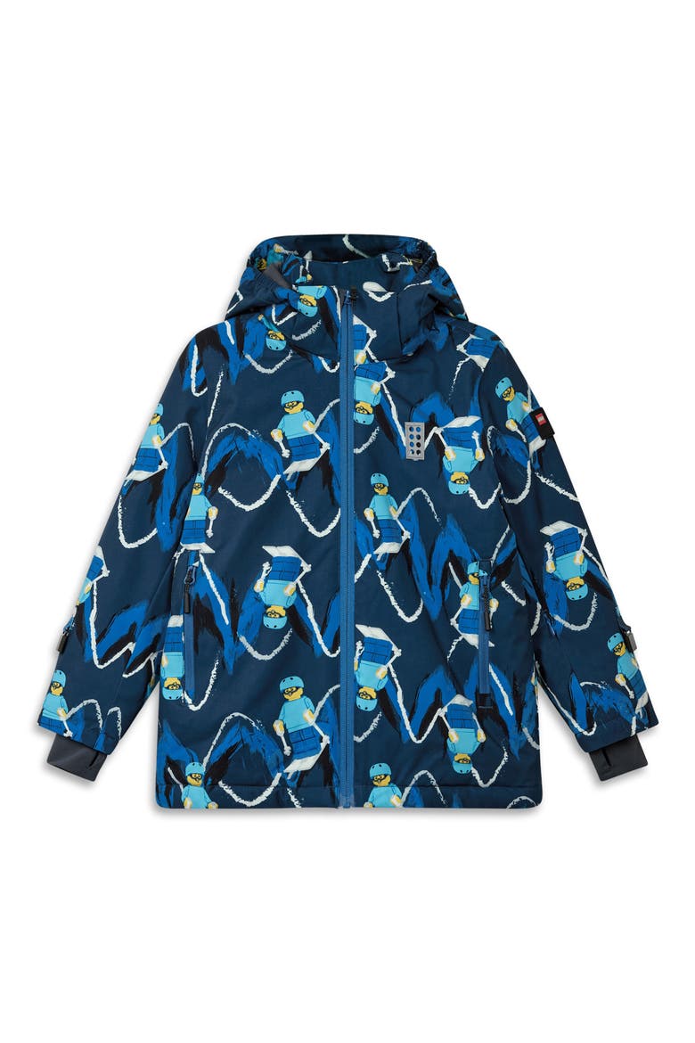 Kids' Winter Ski Jacket, Main, color, BLUE
