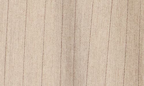 Democracy Pinstripe High Waist Cuffed Barrel Leg Pants