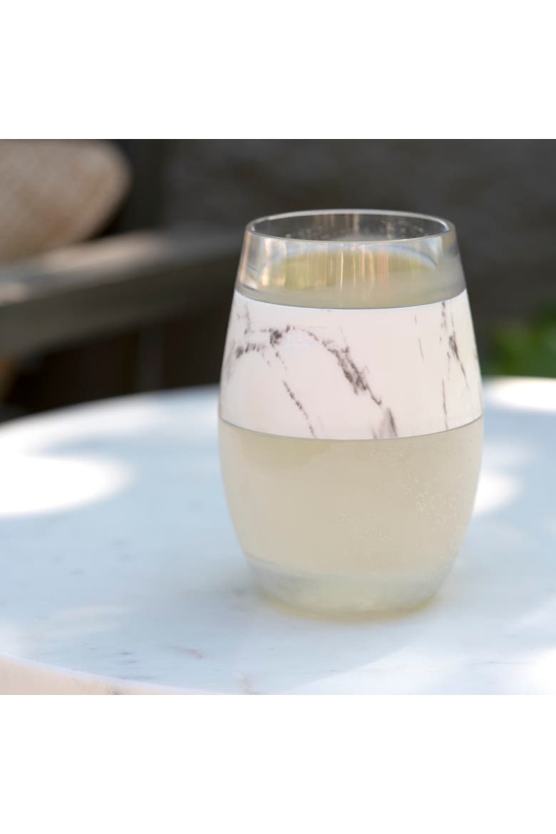 Wine FREEZE Cooling Cup, Alternate, color, White