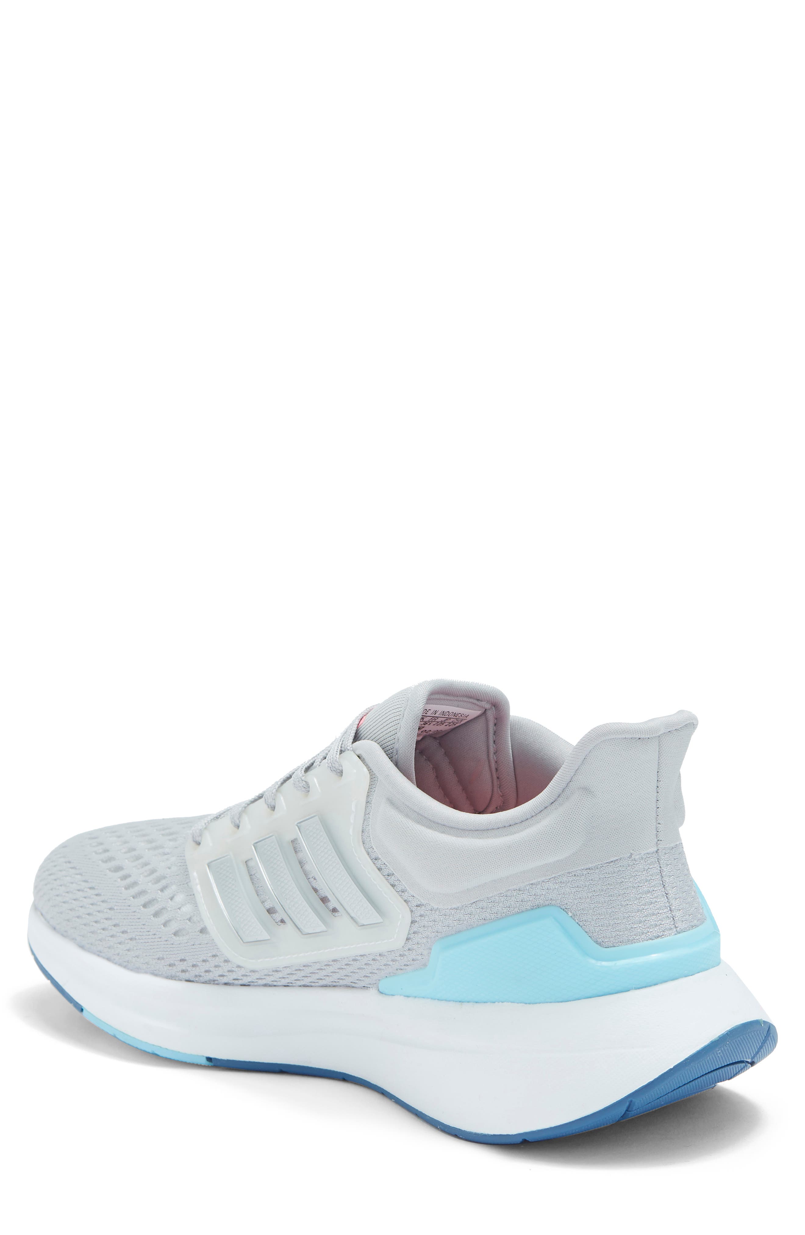 EQ21 Running Shoe, Alternate, color, GREY TWO/MATTE SILVER/BLUE