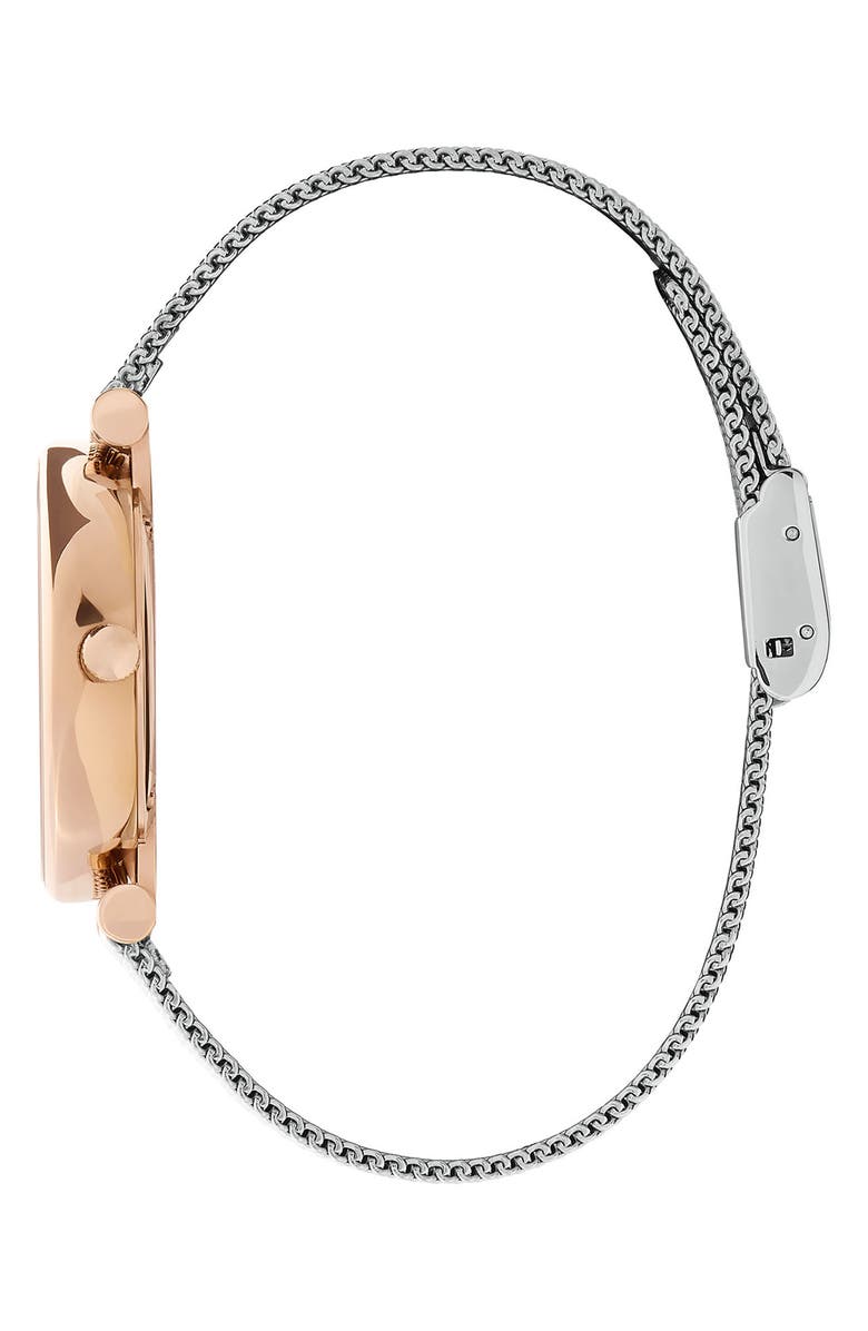 Olivia Burton Belgrave Crystal Mesh Strap Watch, 32mm, Alternate, color, 