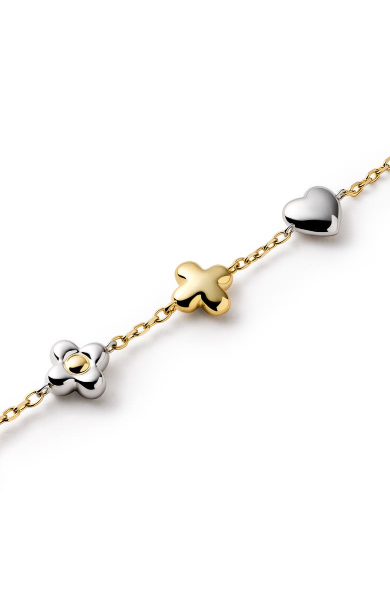 Ana Luisa Azura Charm Bracelet, Alternate, color,