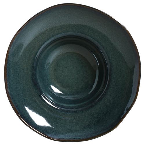 Porto Brasil Deep Rim Plate Set Of 4 In Green
