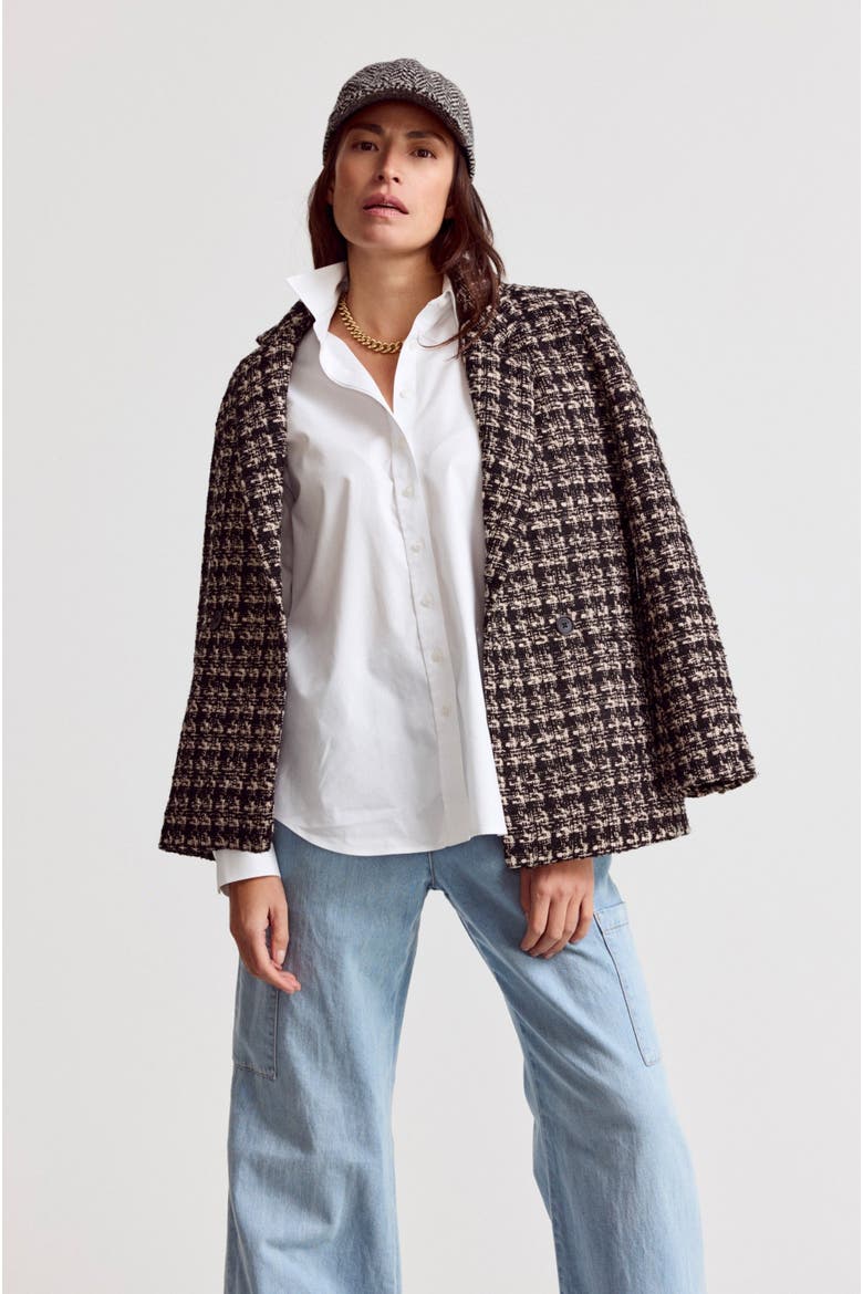 The Boyfriend Shirt, Alternate, color, White