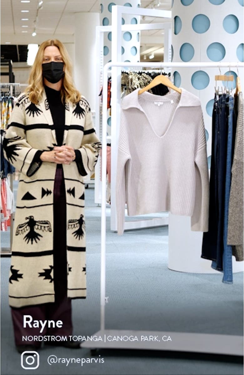 Collared Wool & Cashmere Sweater, sales video thumbnail