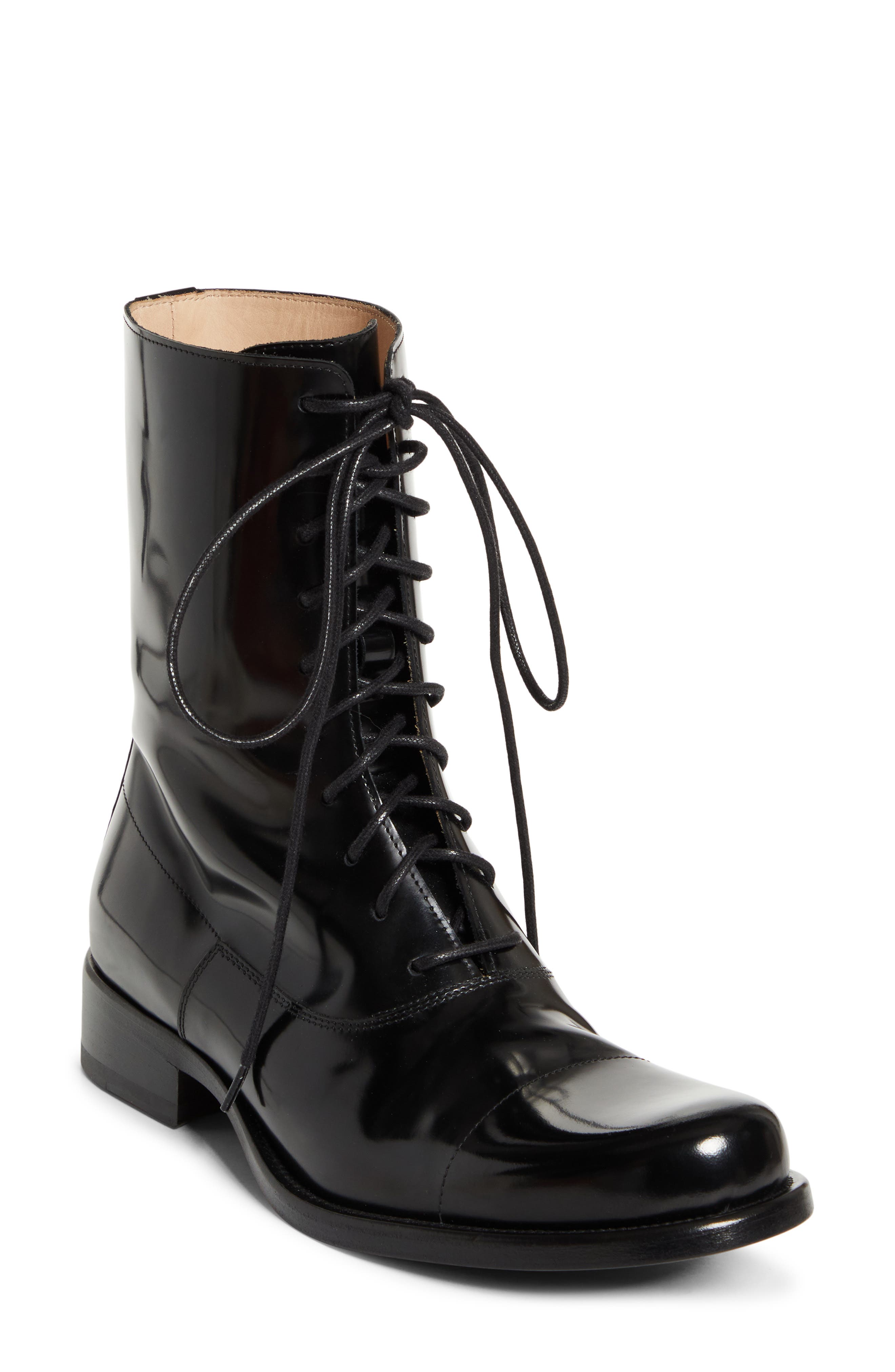 The Row Kai Combat Boot, Main, color, Black