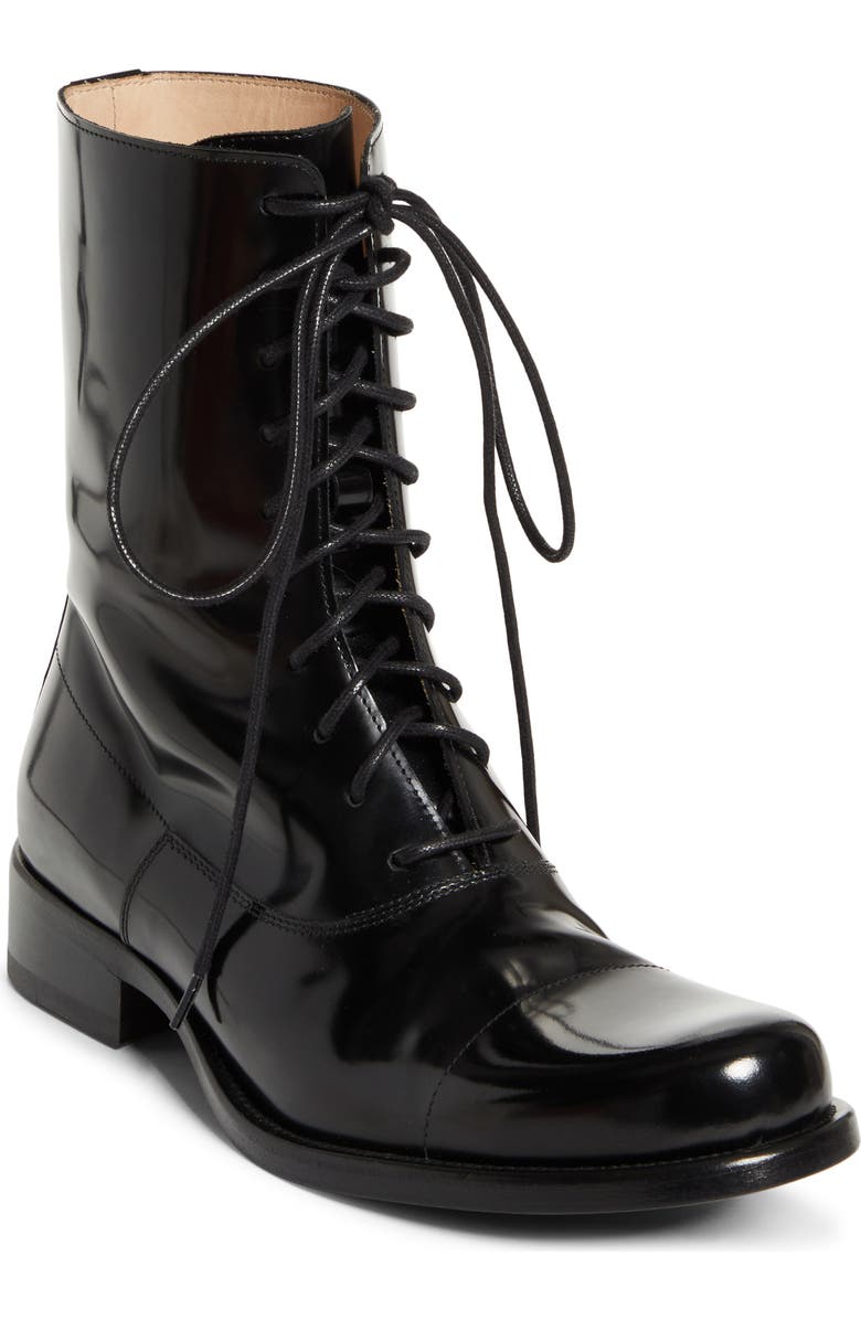 The Row Kai Combat Boot, Main, color, Black