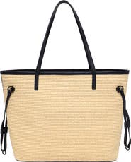 Thacker Kiera Woven Straw Tote