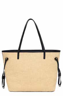 Thacker Kiera Woven Straw Tote