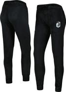 CONCEPTS SPORT Women's Concepts Sport Black Minnesota United FC Intermission Velour Cuffed Pants