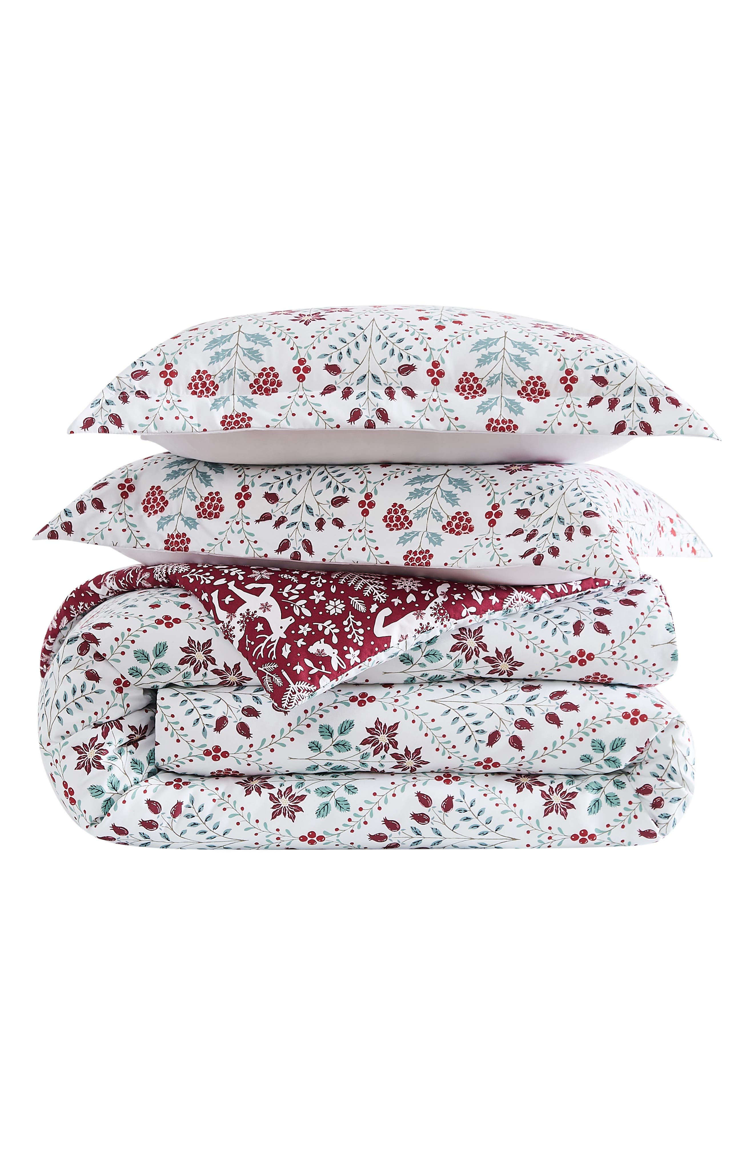 SOUTHSHORE FINE LINENS Holiday Harmony Oversize Holiday Comforter Set