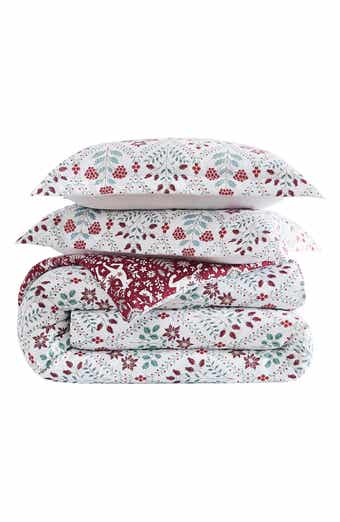 SOUTHSHORE FINE LINENS Holiday Harmony Oversize Holiday Comforter Set