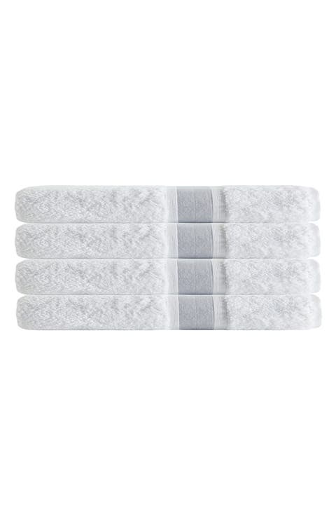 Unique Turkish Cotton Hand Towel 4-Piece Set