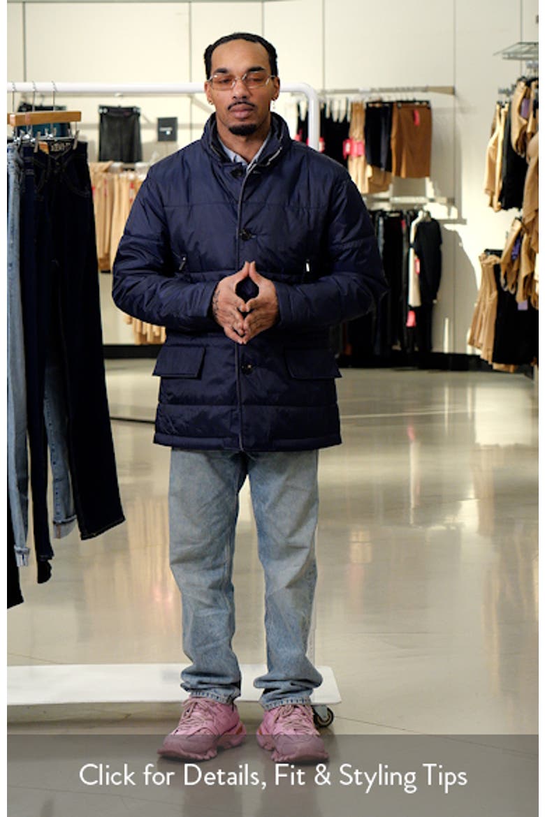 Water Repellent Quilted Jacket video