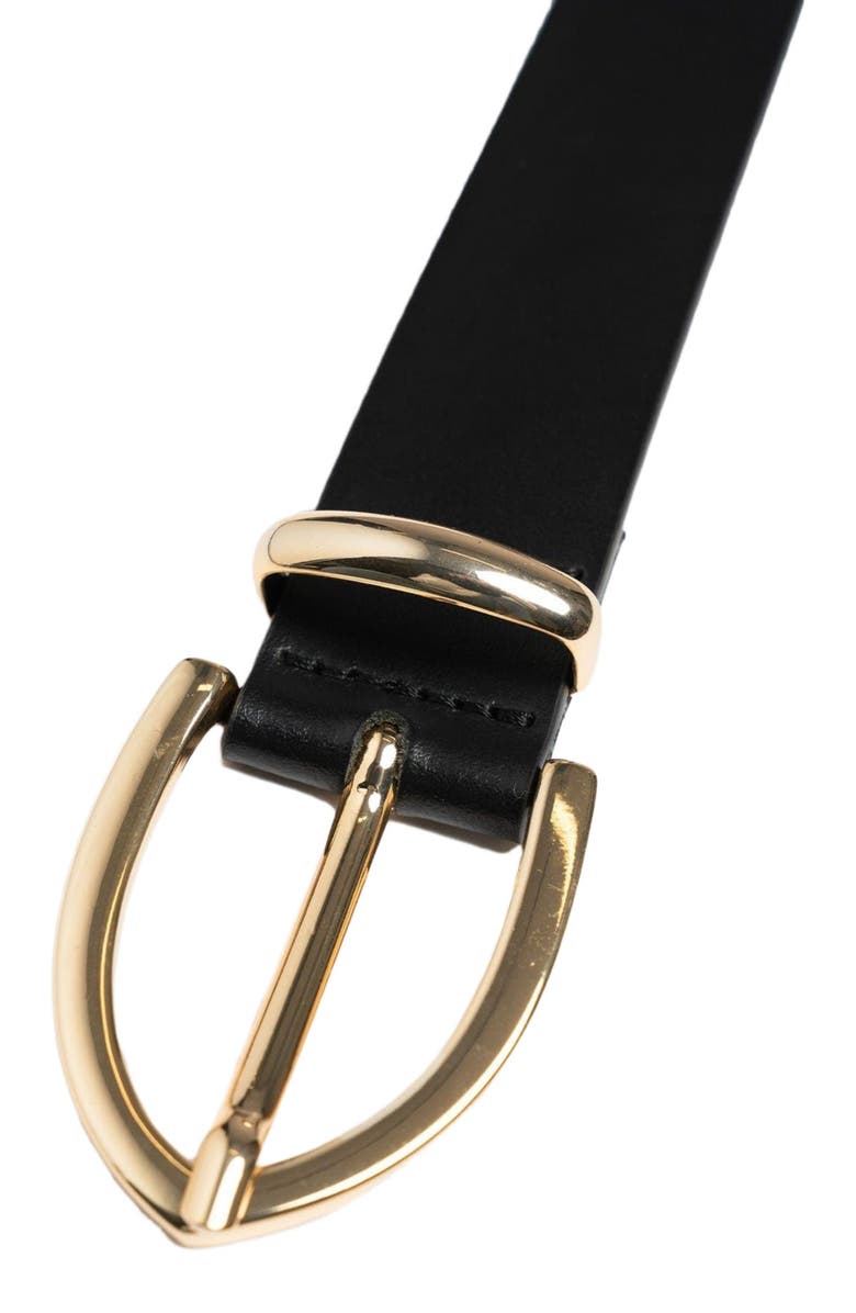 Saint + Sofia Victory Belt, Alternate, color, Black