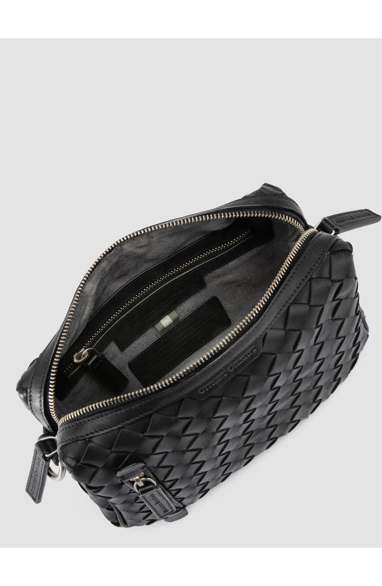 Officine Creative Armor 023 Beauty Clutch, Alternate, color, Black