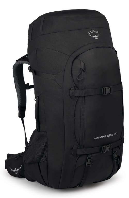 Osprey Farpoint Trek 55-liter Backpack Luggage In Black