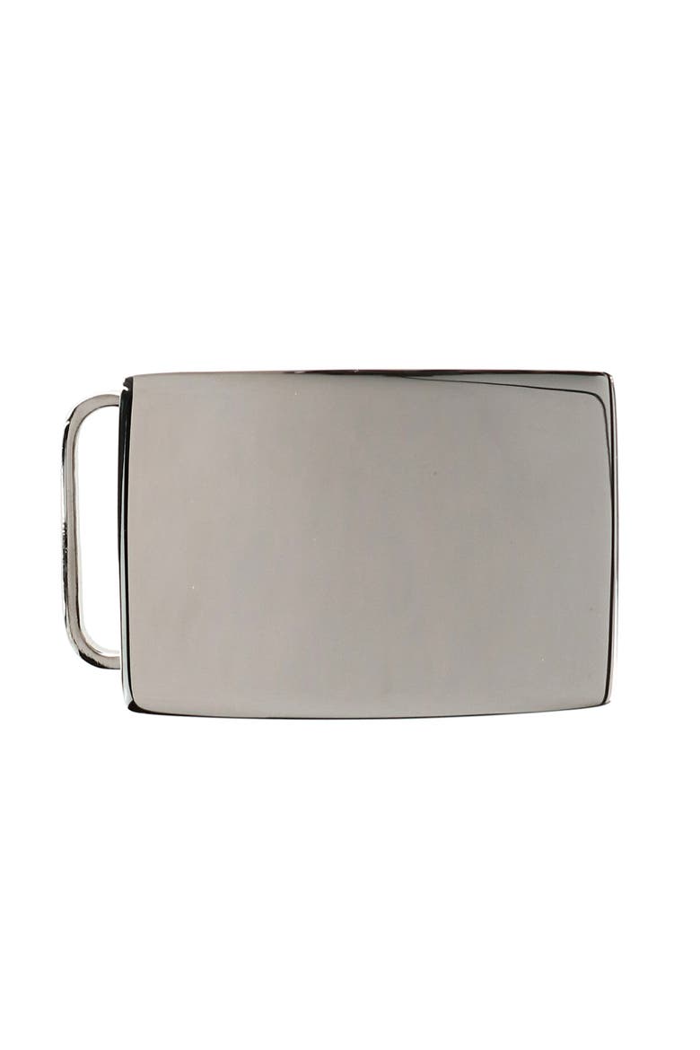 25mm Regent Silver Compression Belt Buckle, Main, color, Silver