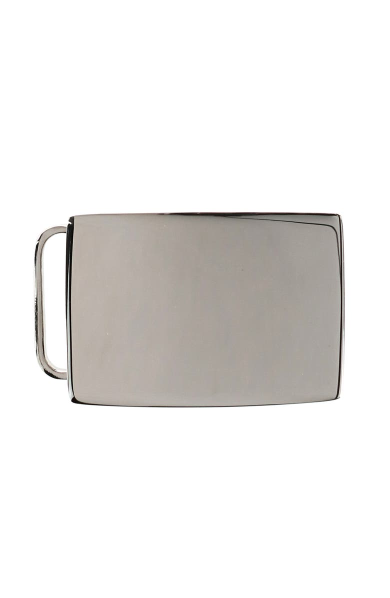 Trafalgar 25mm Regent Silver Compression Belt Buckle, Main, color, Silver
