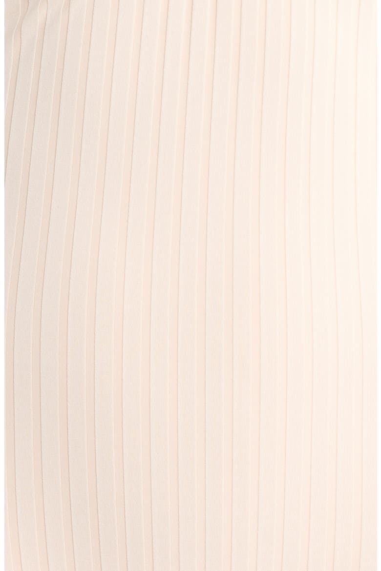 Halter Rib One-Piece Swimsuit, Alternate, color, WHITE SAND