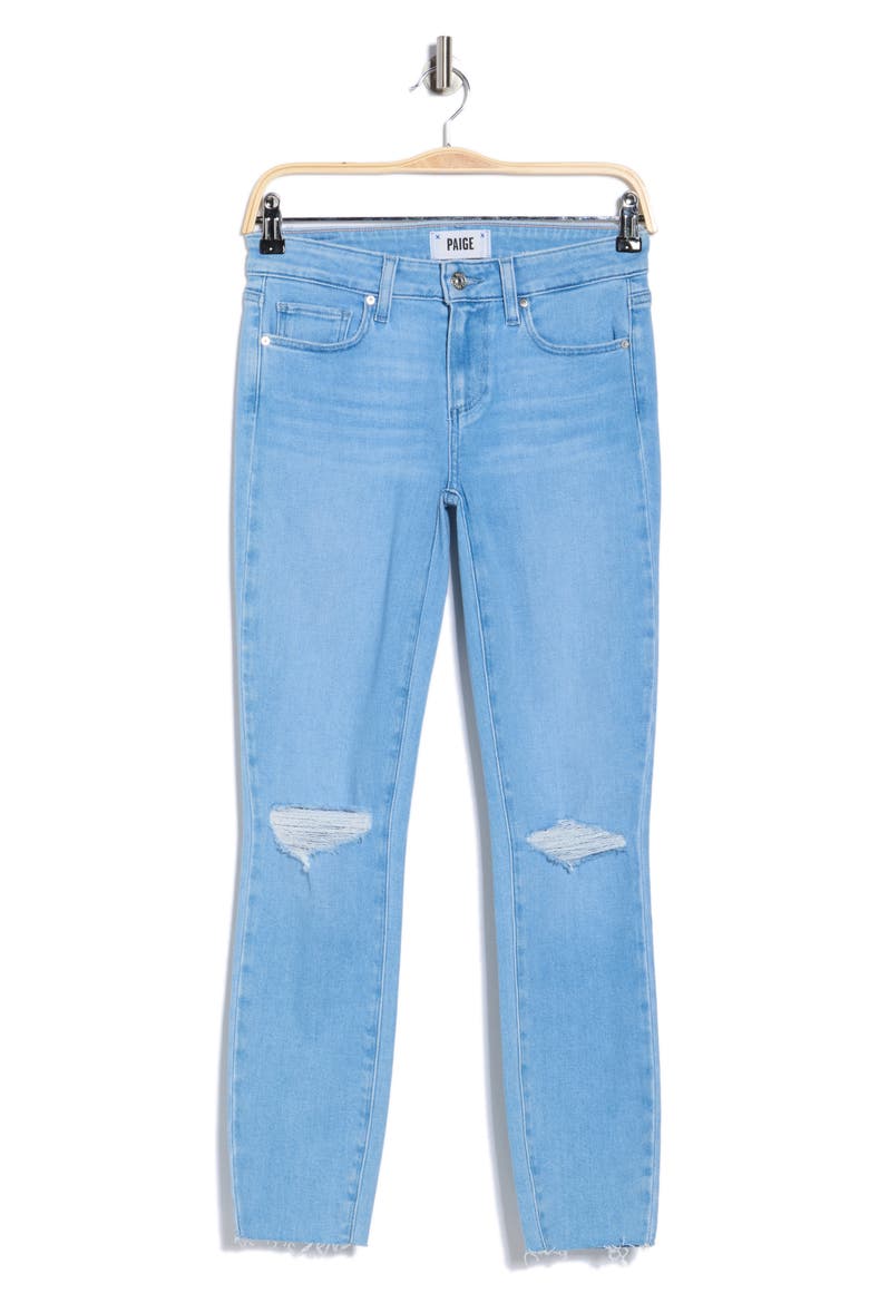 Verdugo Ripped Mid Rise Ankle Skinny Jeans, Alternate, color, WHAMYDEST