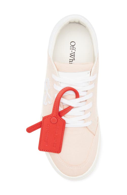 Off-white New Low Vulcanized Canvas Sneakers In Pink