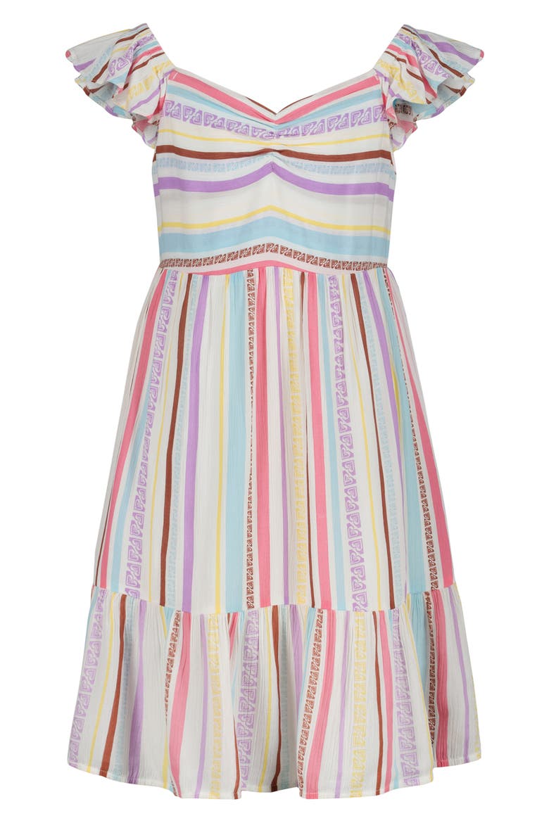 Kids' Sea Salt Sundress, Main, color, COCONUT MILK