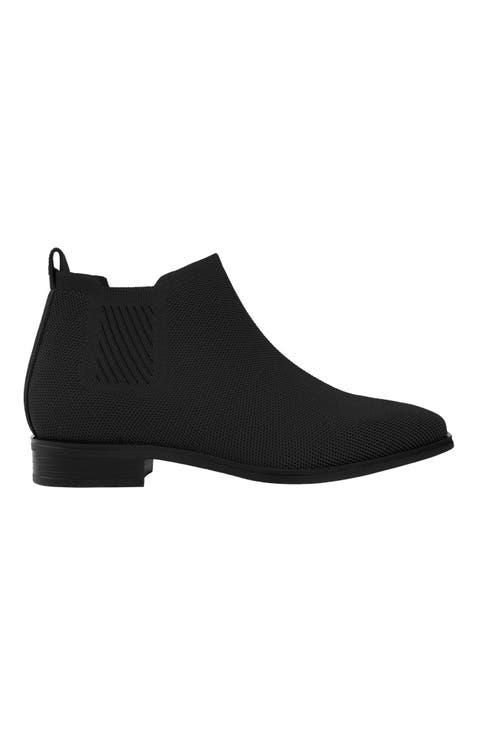 Square-Toe Water-Repellent Ankle Boots (Ryan Pro)
