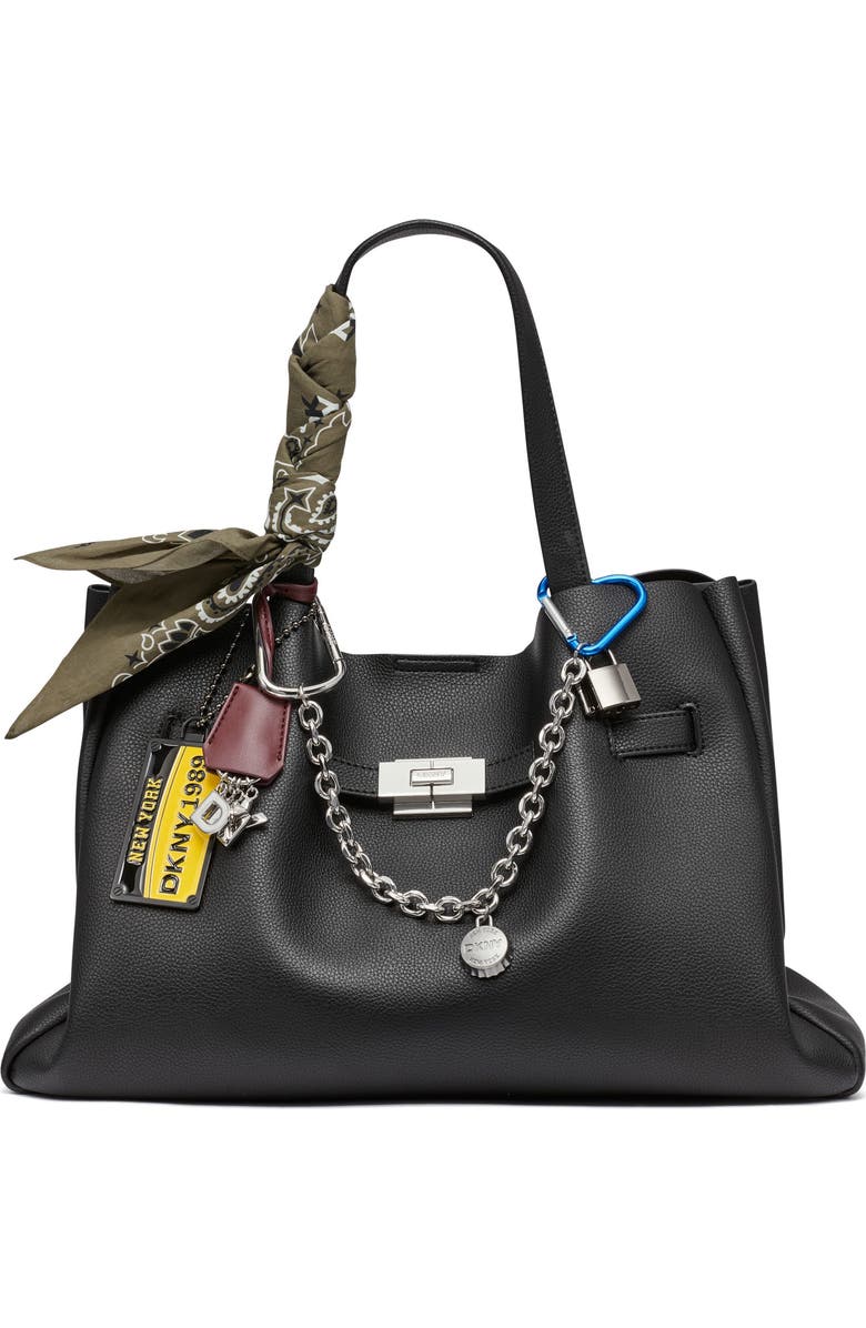 DKNY Bryar Large Satchel, Main, color,