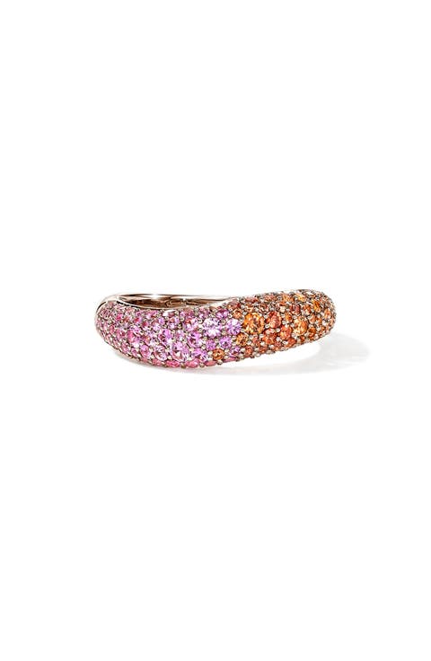 Artisan Series 18k Gold Sapphire Surf Ring