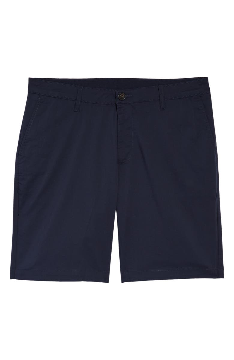 Faherty Movement Chino Shorts, Alternate, color, Navy