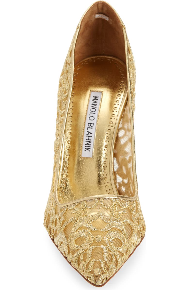 Manolo Blahnik BB Pointed Toe Pump, Alternate, color,