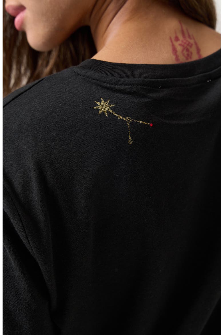 Cancer Mercury Graphic T-Shirt, Alternate, color, BLACK