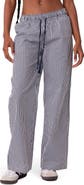 EDIKTED Seaside Stripe Wide Leg Drawstring Pants